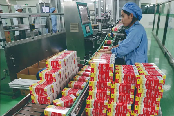 2003网站太阳集团朗迪钙片生产线